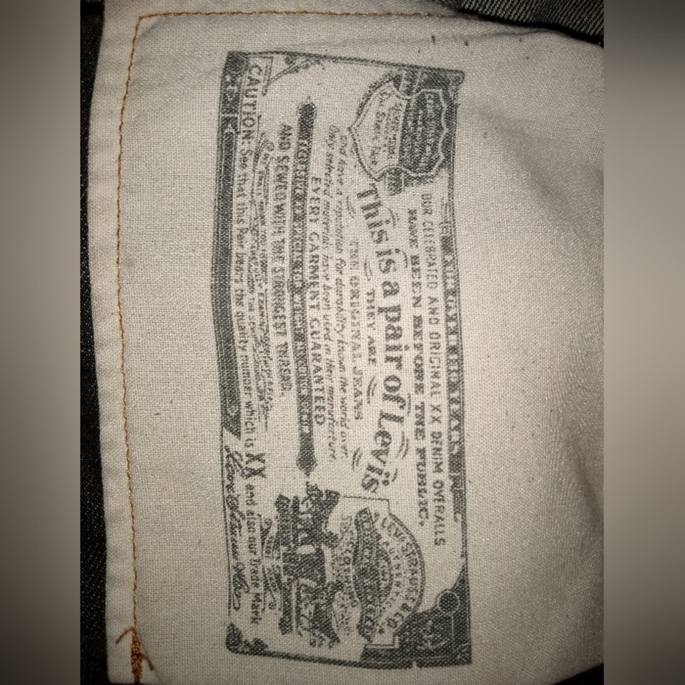 Levi's Button Fly Authentic Vintage - image 2